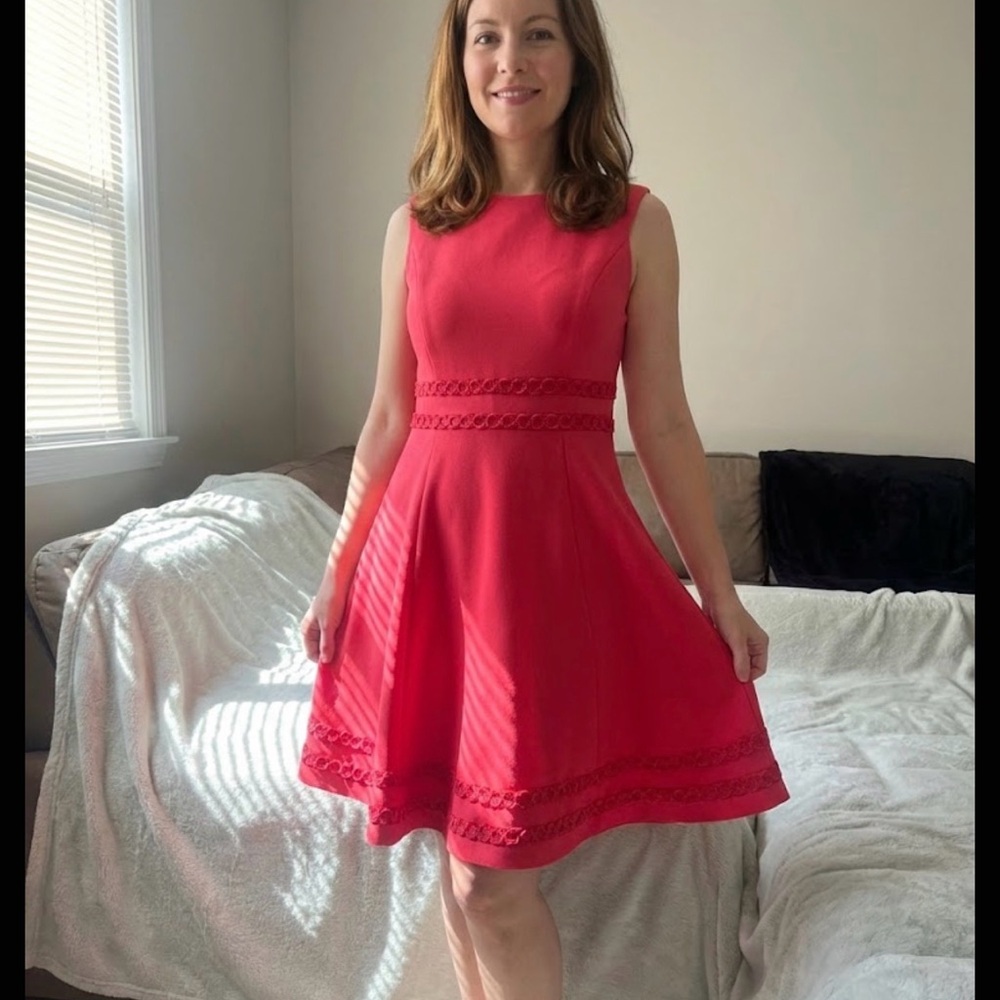 Calvin Klein Women's Fuchsia Dress